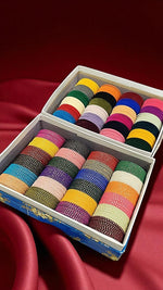 MASTI COMBO BOX Indian Bangle Set Combo, Bridal Bangles, Traditional Wedding Jewelry, Festive Bangles Collection