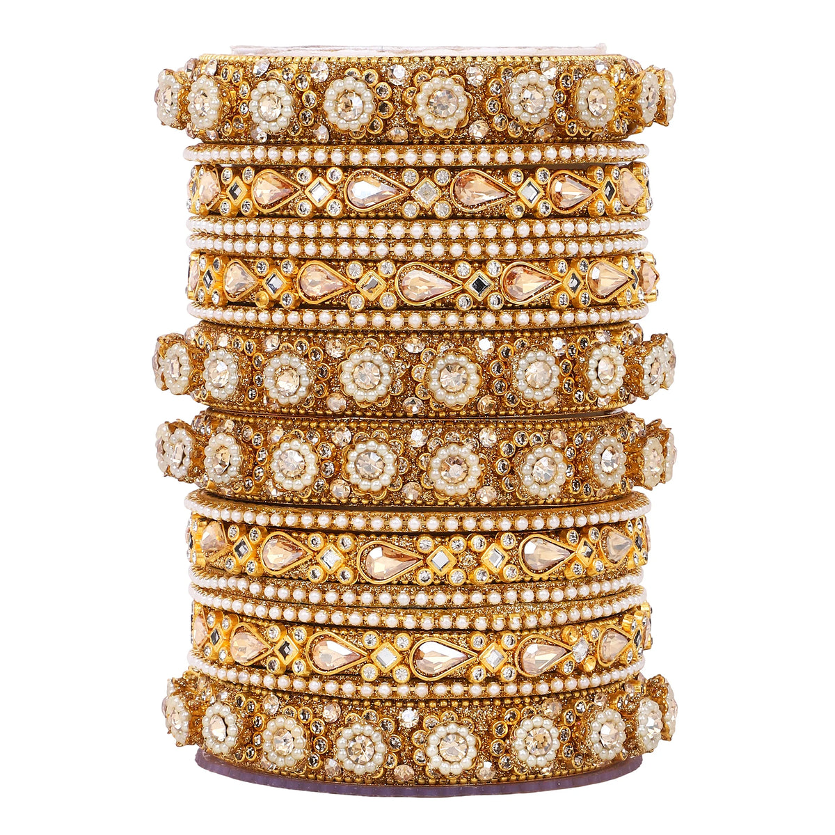 Traditional Rajasthani Bridal Chura with Pacheli Kada | Rajputi Wedding Bangles Set | Indian Bridal Jewelry