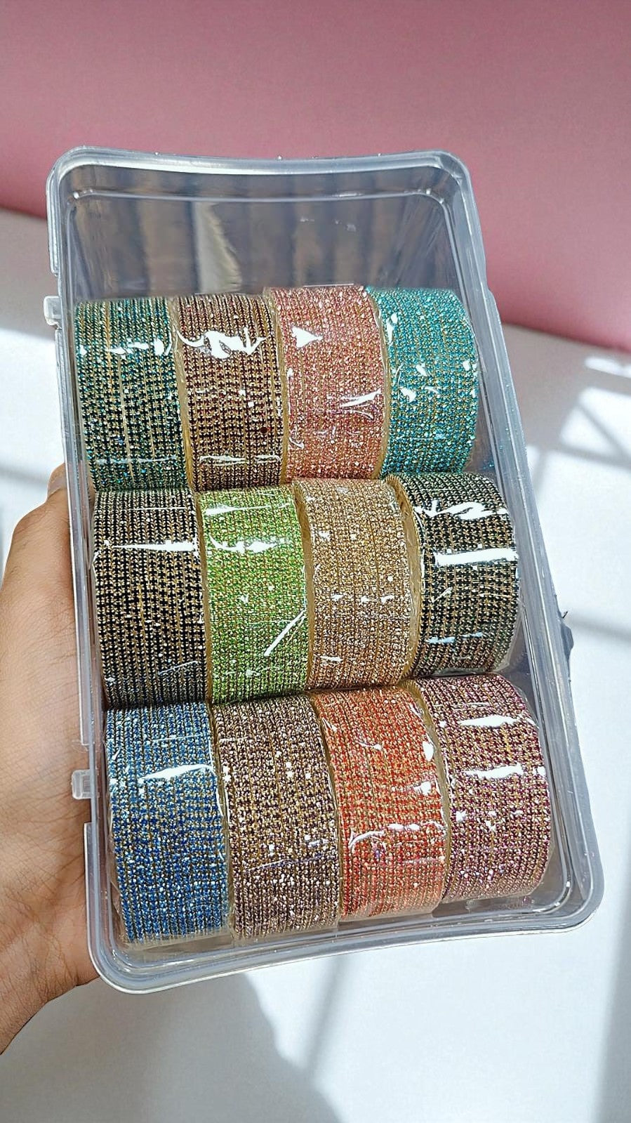 Fitting Stone Bangles with Metal Base Elegant Traditional Wristwear