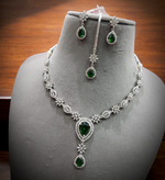 Bridal Wedding Necklace Maangtika Earring Set, Indian Jewelry Set, Bridal Necklace, Maangtika, Wedding Earrings, Bollywood Jewellery Set - Libasaa.com