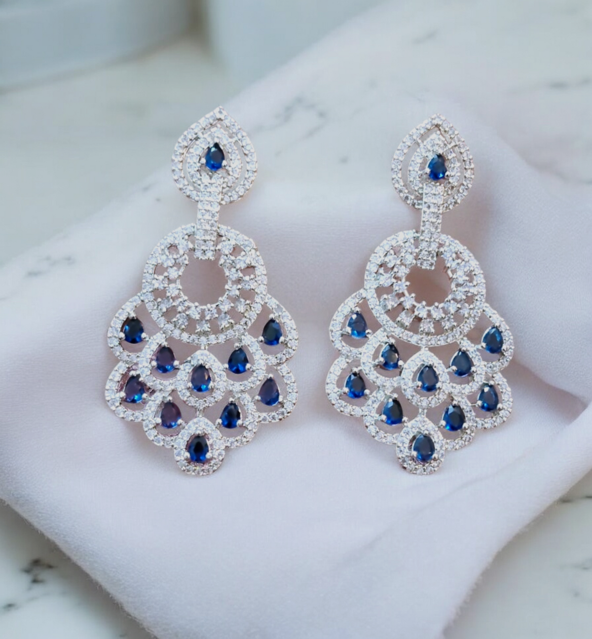 Bollywood Inspire Bridal Earring Jewelry Set, Bridal Earring, Bollywood Earring, Indian Earring, Pakistani Earring, Wedding Jewelry Set - Libasaa.com