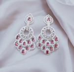 Bollywood Inspire Bridal Earring Jewelry Set, Bridal Earring, Bollywood Earring, Indian Earring, Pakistani Earring, Wedding Jewelry Set - Libasaa.com