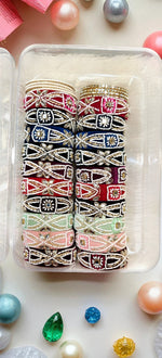 Ethnic Velvet Moti Kada Combo BoxFestive Collection