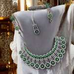 Kundan Indian Wedding Necklace Earrings Maangtika Set, Pearl Indian Necklace, Pearl Pakistani Earrings, Necklace Kundan Earring, Bridal pearl Jewelry - Libasaa.com