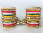 Multi Jhumki Style Bangle Set for Both Hands – Traditional Bridal Jewelry