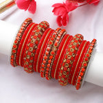 Traditional Lac Bangle Set for Women | Ethnic Bridal & Party Wear Jewelry - Libasaa.com