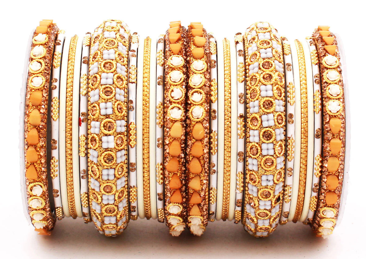 Traditional Lac Bangle Set for Women | Ethnic Bridal & Party Wear Jewelry - Libasaa.com