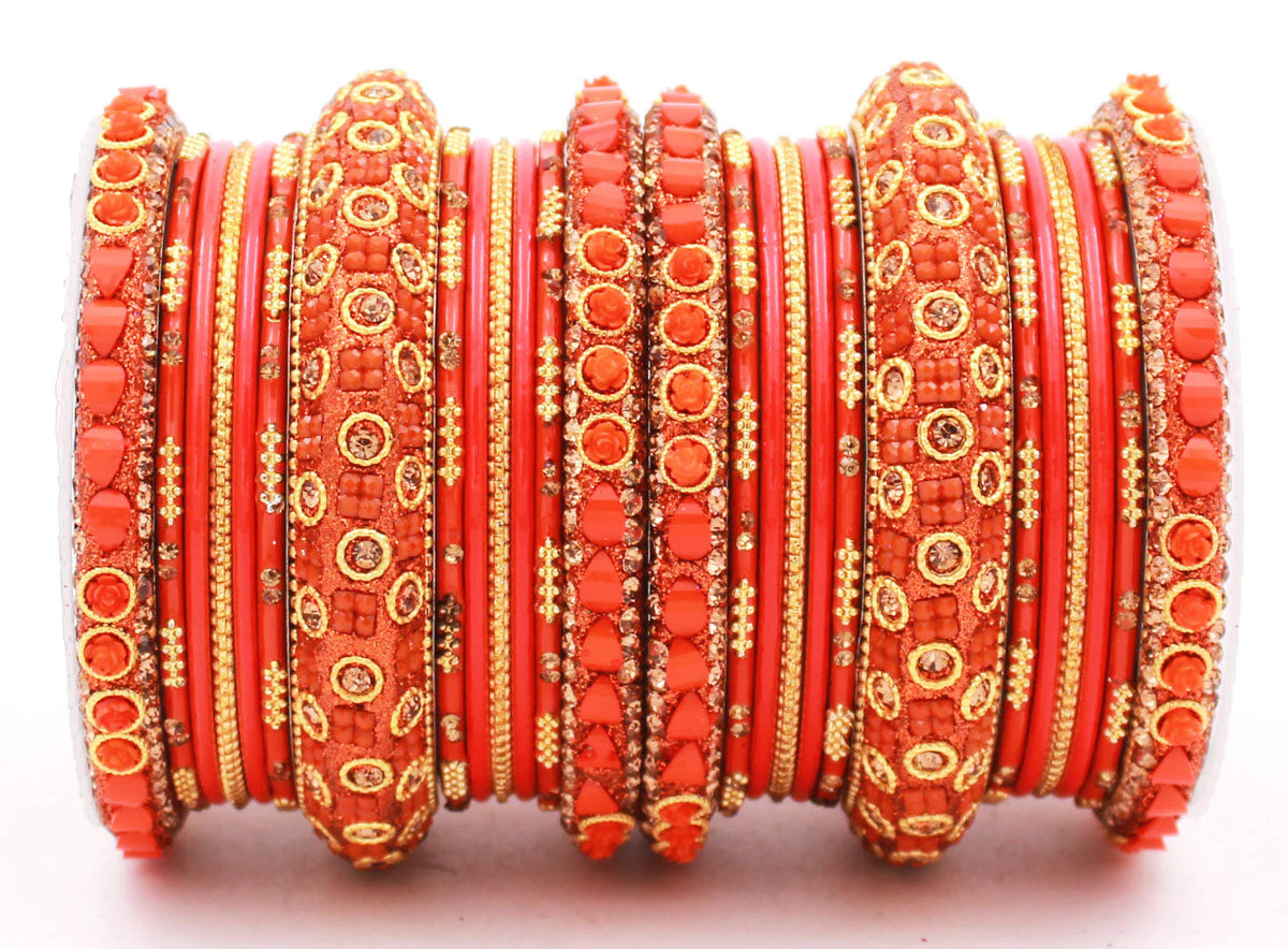 Traditional Lac Bangle Set for Women | Ethnic Bridal & Party Wear Jewelry - Libasaa.com