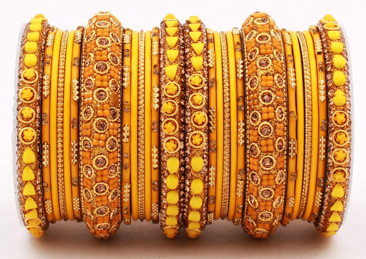 Traditional Lac Bangle Set for Women | Ethnic Bridal & Party Wear Jewelry - Libasaa.com