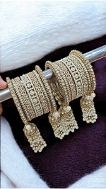 Full Stone Copper Necklace Set with Earrings – Traditional Bridal & Party Wear Jewelry - Libasaa.com