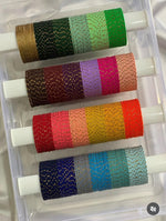 Indian Multi-Color Aluminum Dots Bangles Set | Indian Jewellery | 4 Roll Bangle Set | Premium Indian Bangles Set for Daily & Festive Wear