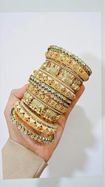 Indian Rajwadi Elephant Bridal Bangle Set | Traditional Indian Jewellery Rajwadi Bangles Set