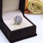 Kundan Stone Ring for Women | Antique Finish Statement Finger Ring | Indian Jewellery Kundan Ring Set