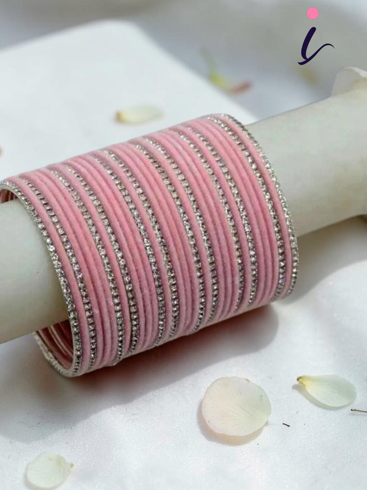 Indian Bangles with Velvet Diamond finish, Indian Bangles, Wedding jewelry, CZ bangles, colorful bangles set 32 bangles, bollywood jewelry