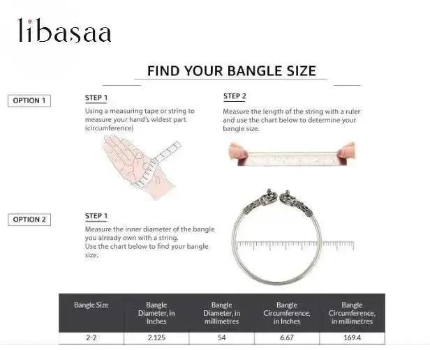 Indian Bangle Set, Golden Stone pearl Indian Asian bangles with jhumki - Libasaa.com