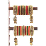 Indian Bangle set, Bridal bangles, Thread Bangles, Traditional Bracelet, Bridal Choora Set Wedding Eid Karwachauth Navratri Bollywood Choora