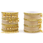Indian Bangle Set, Metal Bangles set, Bridal Bangles, Traditional Wedding Bangle Bracelet set for Women / Girls, Indian Bollywood Jewelry