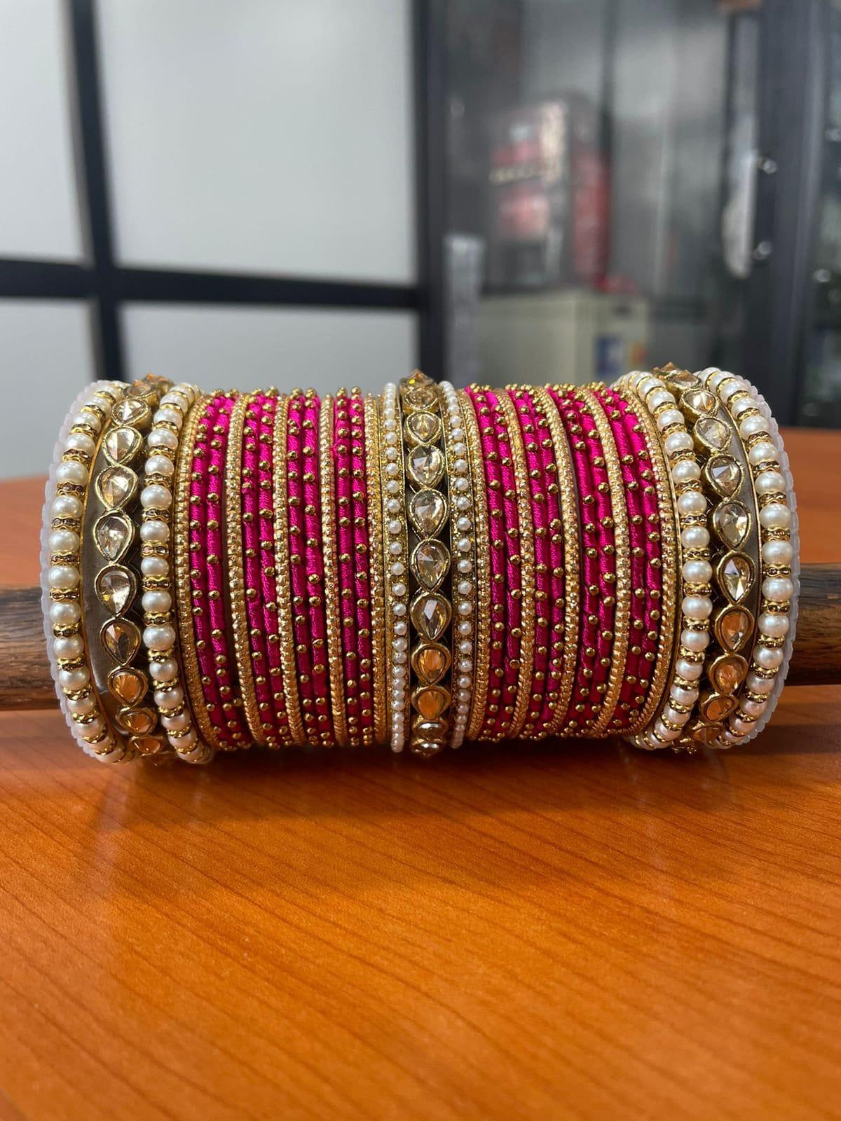 Wedding Bangles Set For Bride Bridal Bangles Latest Bangles Set