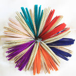 Indian Bangle Set, Indian Bangles, Velvet Bangles, Matte Bangle Set Pack of 6 Colors, Colorful Bangle Bunch for Women