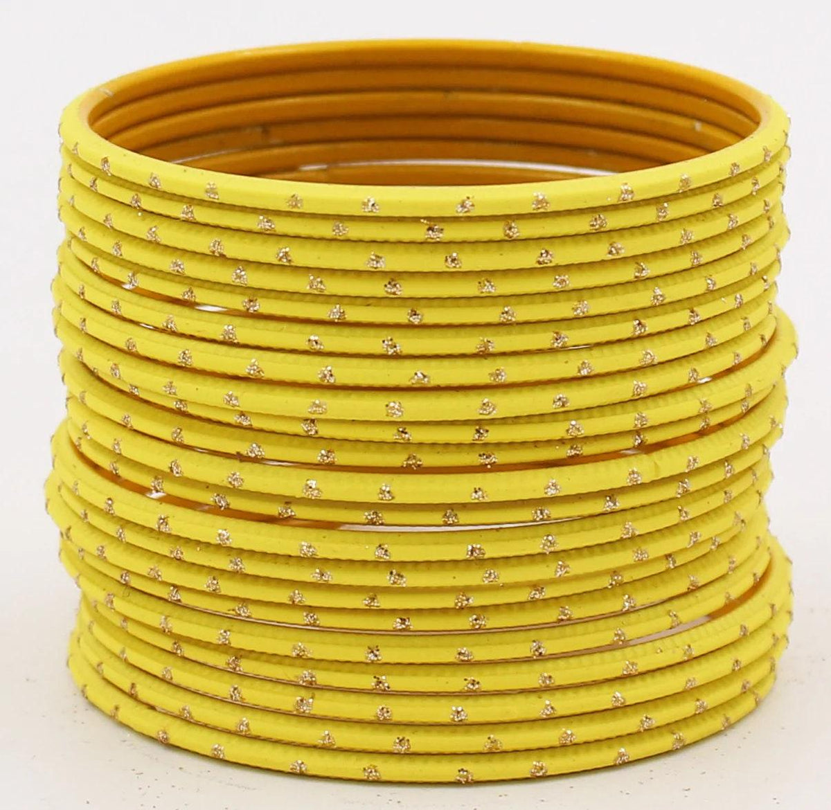 Indian Bangle Set 24 Plain Matte Textured Bangles, Metal Bangles Indian Jewelry / Bangles Bridal Bangles for Women