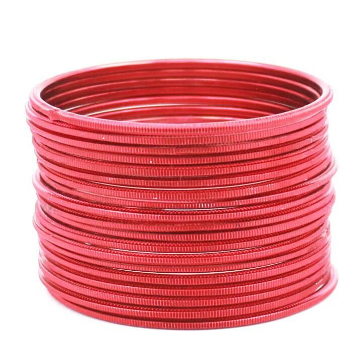 Indian Bangles Set 24 Dual Textured Bangles, Indian Jewelry, Bangles Bridal Bangles for Women, Indian Bangles, Bollywood Jewelry