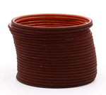 Indian Bangles Set 24 Plain Matte Textured Bangles, Indian Jewelry, Bridal Bangles for Women, Indian Bangles, Bollywood Jewelry