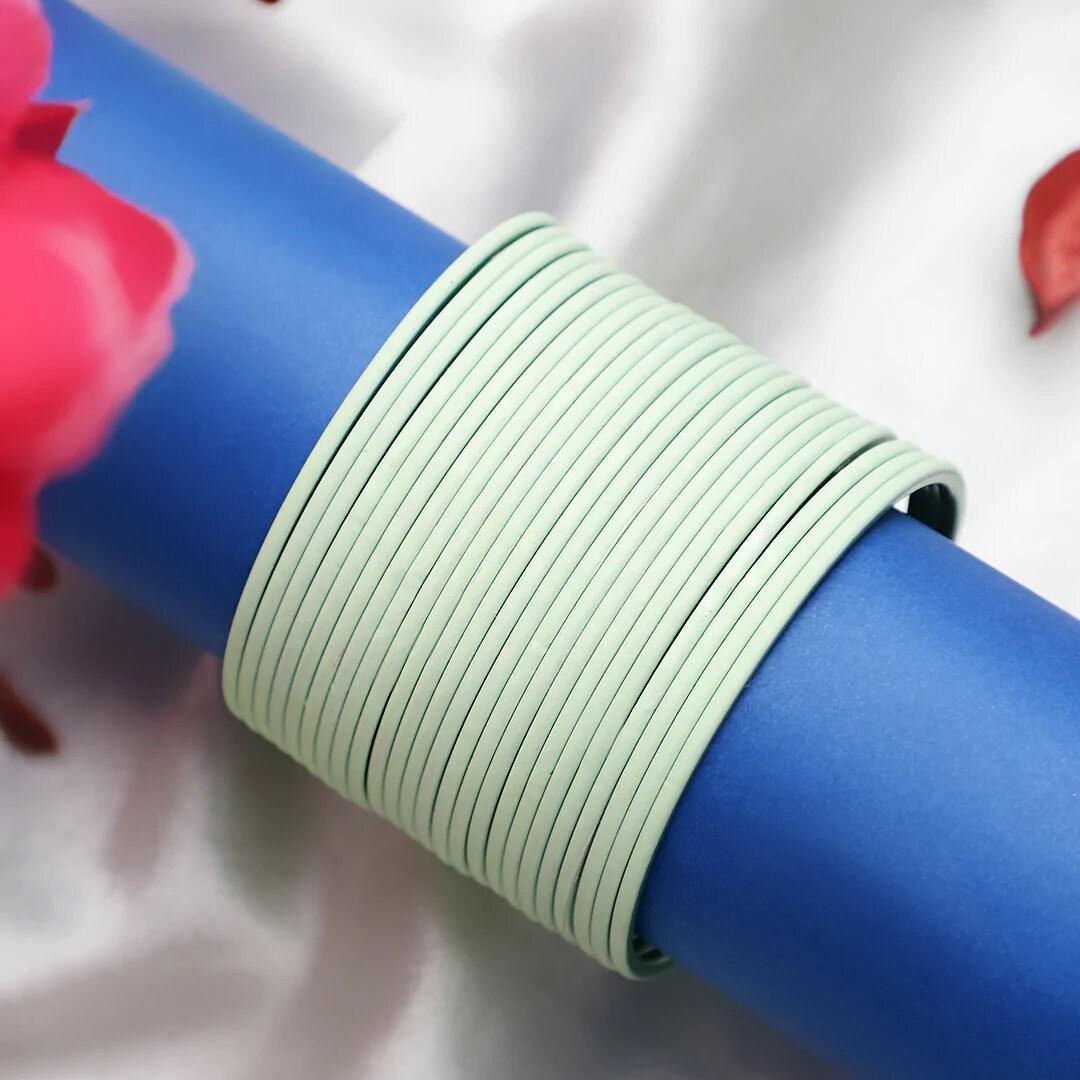 Indian Bangles Set 24 Plain Matte Textured Bangles, Indian Jewelry, Bridal Bangles for Women, Indian Bangles, Bollywood Jewelry