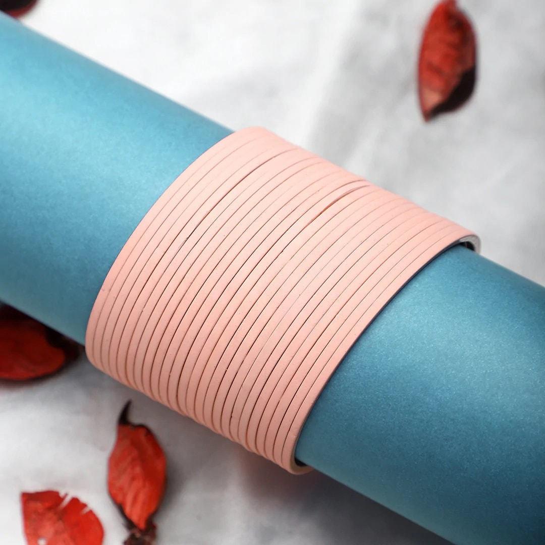 Indian Bangles Set 24 Plain Matte Textured Bangles, Indian Jewelry, Bridal Bangles for Women, Indian Bangles, Bollywood Jewelry