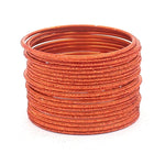 Indian Bangles, 24 Glitter Flat Shape Bangle Set , Indian Jewelry, Bridal Bangles for Women, Indian Bangles, Bollywood Jewelry