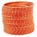 Indian Bangles, 24 Dual tone Golden Glitter Bangle Set, Indian Jewelry, Bridal Bangles, Indian Bangles, Bollywood Jewelry, Chudiyan