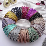 Indian Bangles Set / Bridal Bangles Set / Indian Jewelry / Bridal Bangles / Traditional Bangles / Bollywood Jewelry Bangles Set for Women