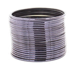 Indian Bangles Set 24 Shining Metal Bangles, Indian Jewelry, Bridal Bangles for Women, Indian Bangles, Bollywood Jewelry