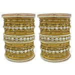 Light Blue Ethnic Kundan Bangles Set, Bridal | Wedding Bangles| Colorful | Beautiful | Fashion Bangles | Special Occasions | Eid