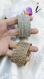 Indian Pearl Bridal Bangle Set for Women | Traditional Wedding Jewellery | Elegant Bridal, Engagement, Party & Festive Wear Bangles