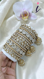 Crystal Perfection Pakistani Bangles Jhumka Set Jewellery Collection