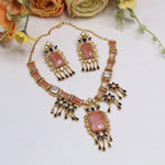 Premium Kundan Bridal Jewellery Set | Indian Bridal Necklace Set for Wedding | Traditional Kundan Polki Jewellery