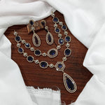Ethnic Double Layered Victorian Kundan Choker Earrings Set - Kundan Indian Jewelry Set