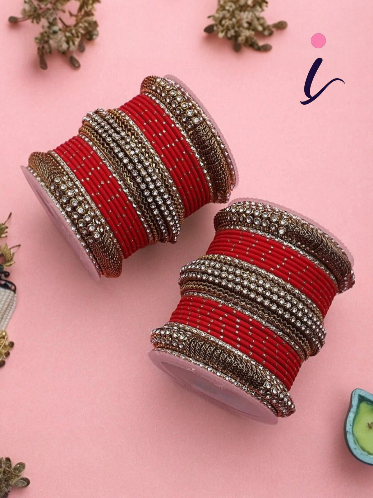 Indian Dotted Bangles Set with Jaali Work Kada, Set of 2 Traditional Bridal Bangles, Ethnic Designer Jewelry for Women