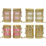 Indian Bangles, Indian Bangle Set, Bridal bangles, Traditional Brass Non Precious Metal Bangle Set For Women & Girls - Libasaa
