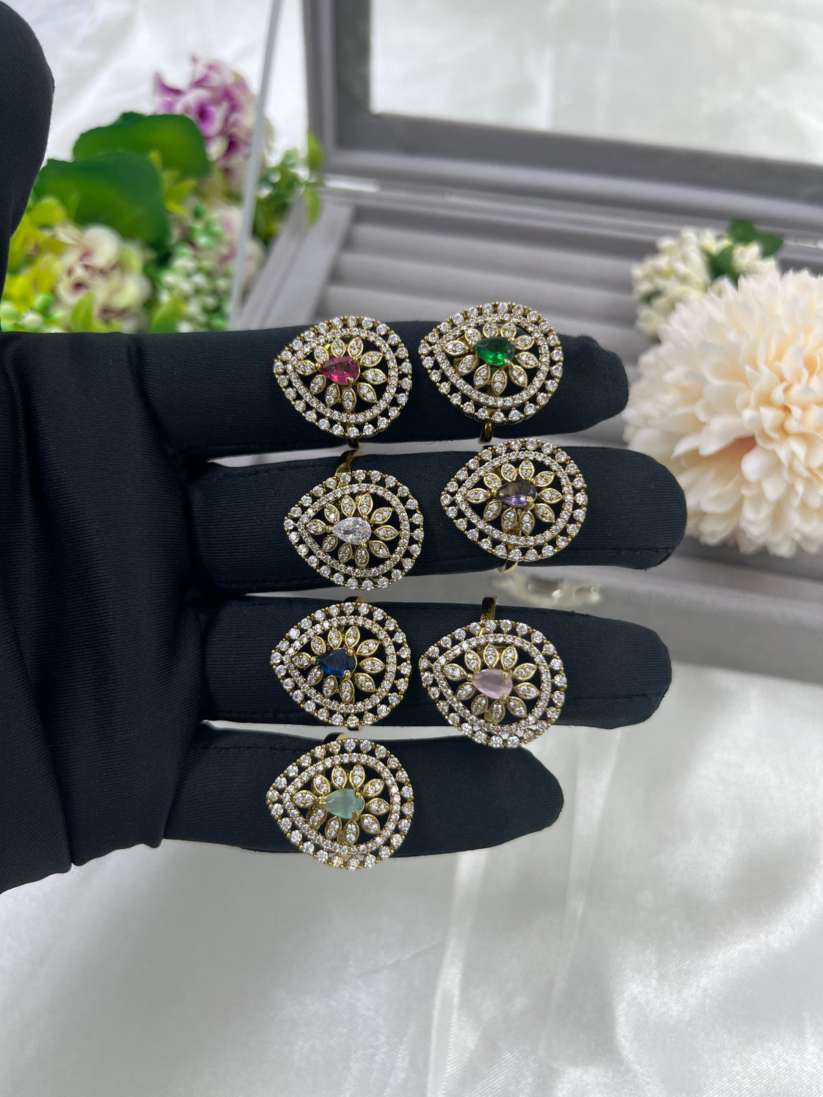 Sparkle Victorian AD Ring – Elegant Party & Bridal Jewelry