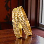 Golden Pearl Indian Kada For Wedding