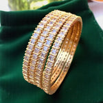 Golden Pearl Indian Kada For Wedding