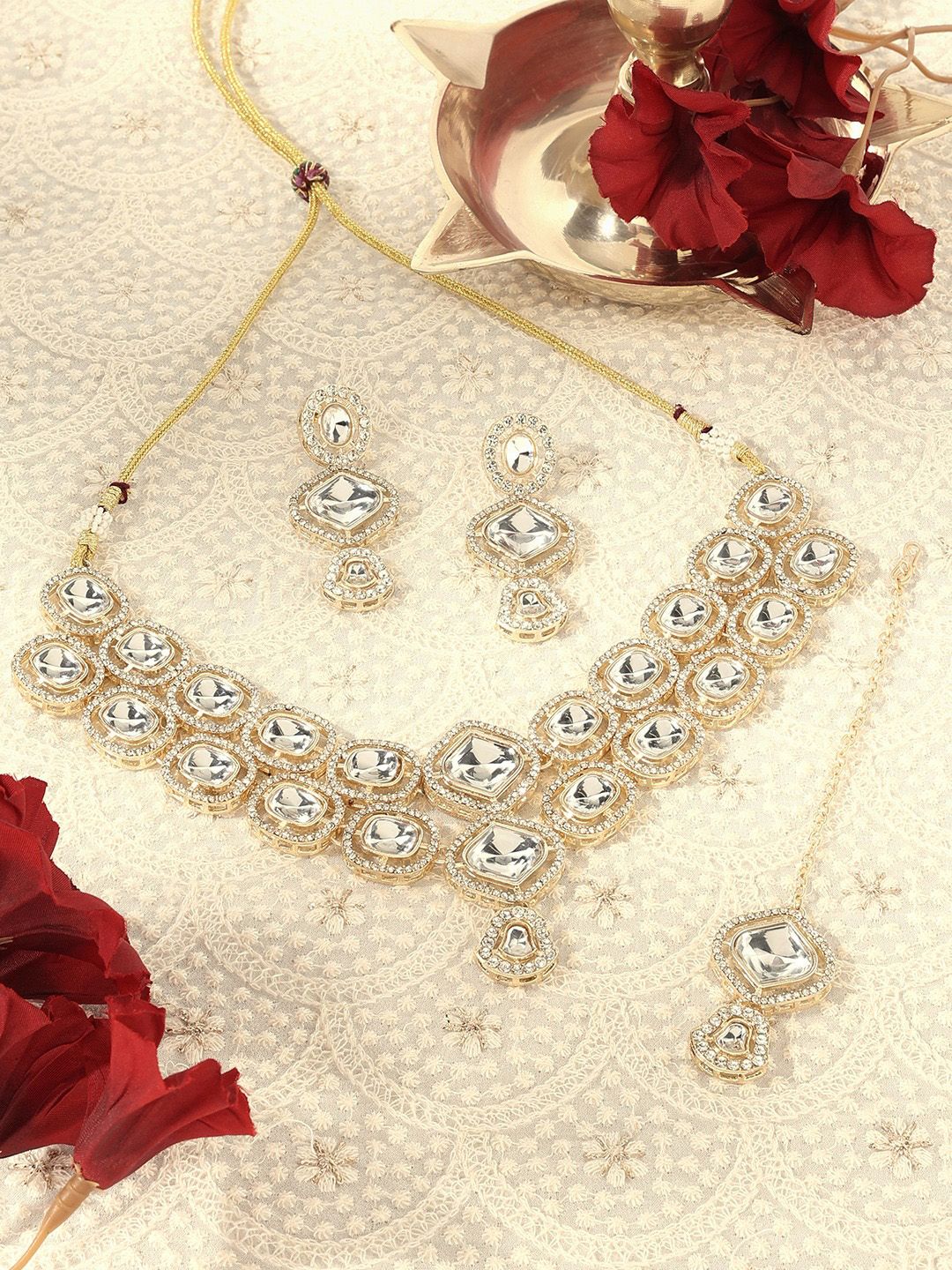 AD-Studded Jewellery Set