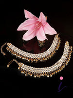 Ghungroo Gold Plated Alloy Anklet for Women | Traditional Indian Payal | Ethnic Bridal Wedding & Party Wear Jewellery