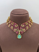 Premium Victorian Moissanite Necklace – Timeless Royal Elegance