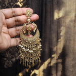 Kareena Kapoor Inspired Golden Ethnic Earrings Set