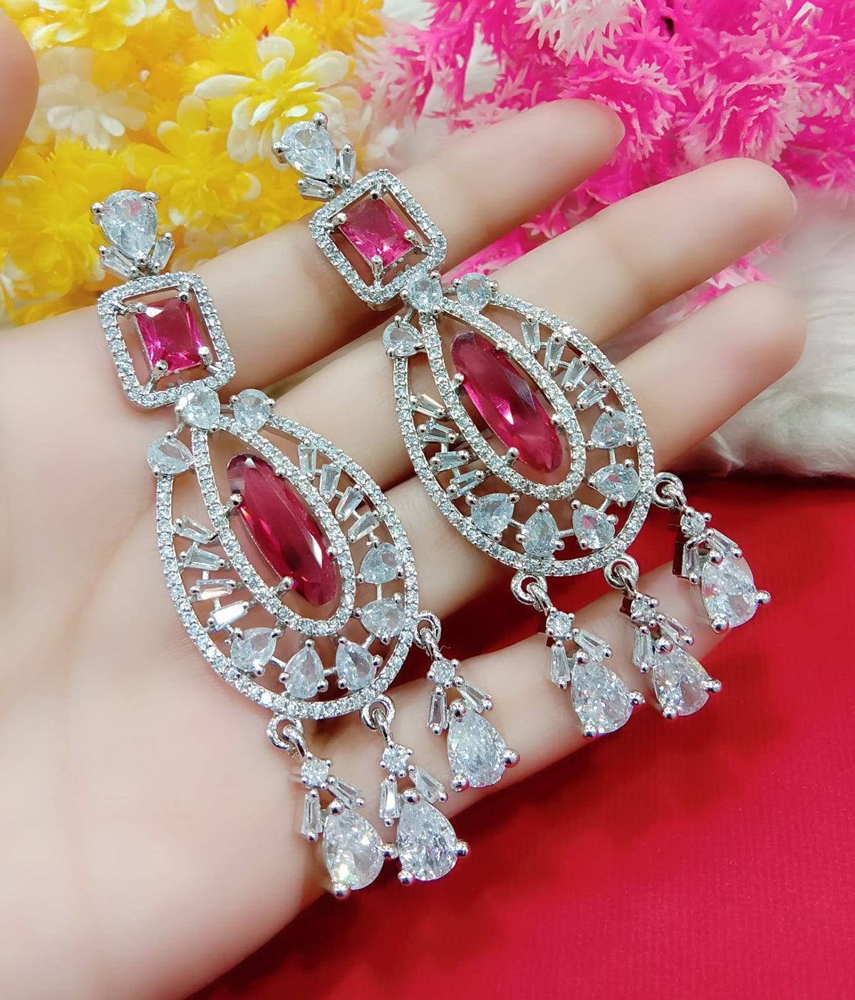 Pearl Kundan Indian Handmade Perfect Jewelry for Weddings and Engagement