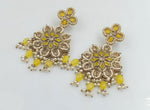 Indian Flower Design Kundan Perfect Jewelry Engagements Wedding