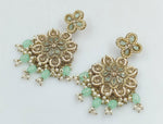 Indian Flower Design Kundan Perfect Jewelry Engagements Wedding