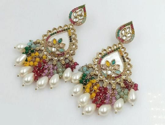 Premium Indian Earrings Handmade Jewelry Bollywood Inspired